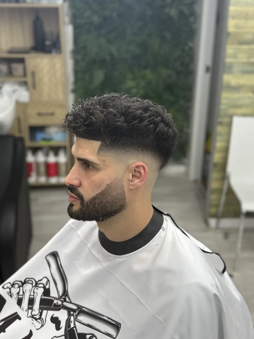 Corte de pelo hombre Mano Santa Madrid — Look 1